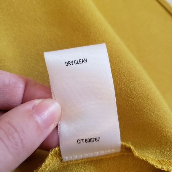 Just Taylor Alston Dress Midi Satin Chartreuse Formal Size 4 - Picture 5 of 11